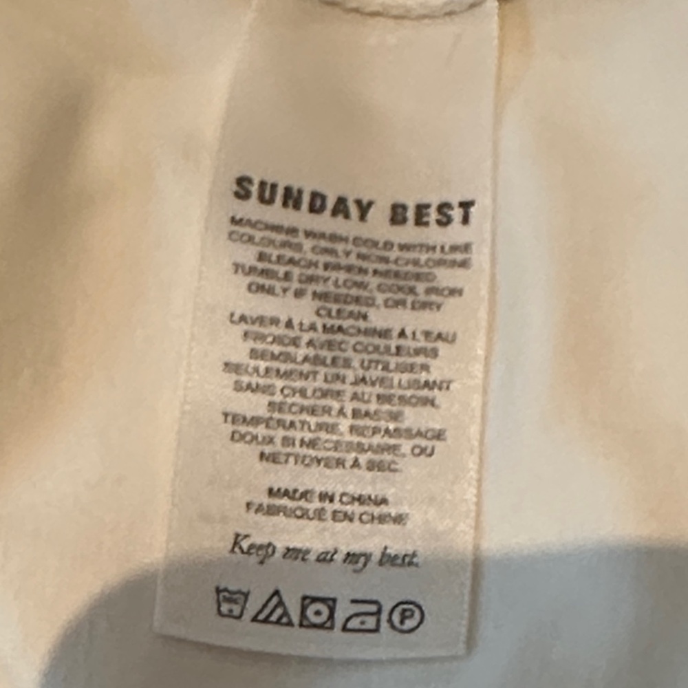 Sunday Best Cream Zip-Up Crop Top - Picture 4 of 5